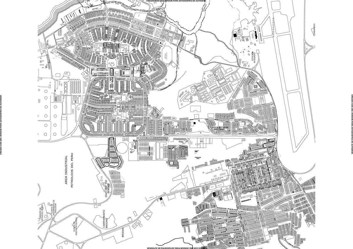 Talara plano base - La revista se propone poner la arquitectura, su ...