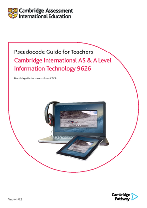 9626 y22 sg - these are notes and documents for alevel course code 9626