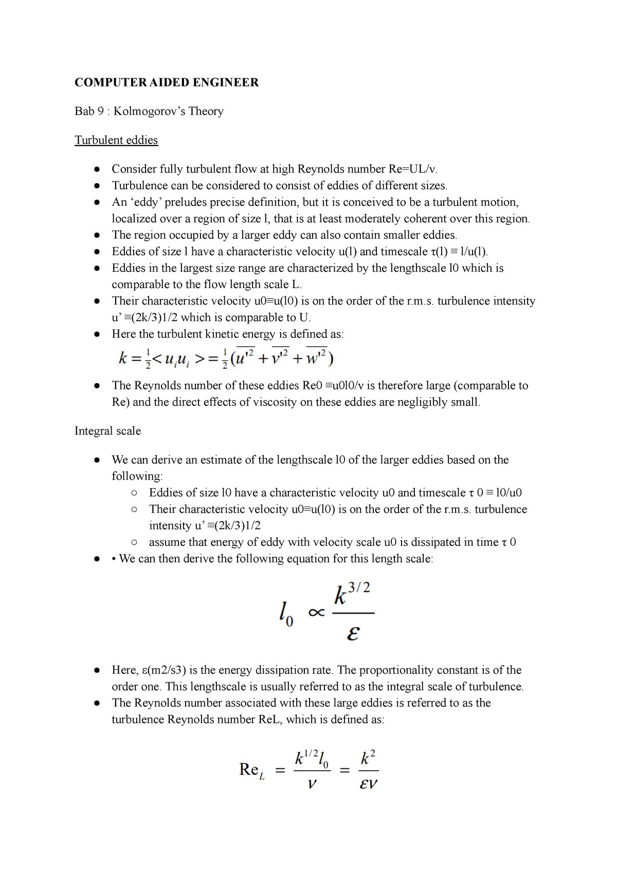 CAE : Kolmogorov's Theory - COMPUTER AIDED ENGINEER Bab 9 : Kolmogorov ...