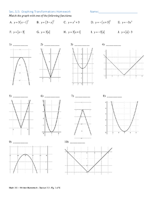 Poster charts - Mini project - MATH 141 C - Poster charts - Studocu
