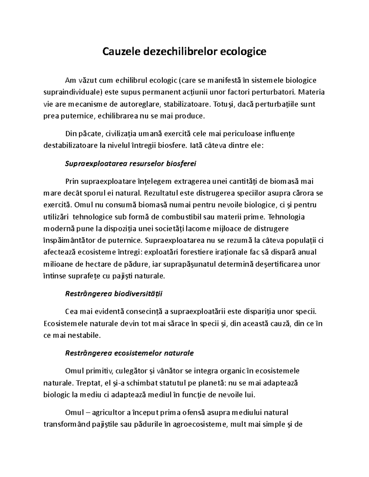 P S RILE DIN ORA E ADAPTARE COEXISTEN I SEMNIFICA IE ECOLOGIC visual data 3