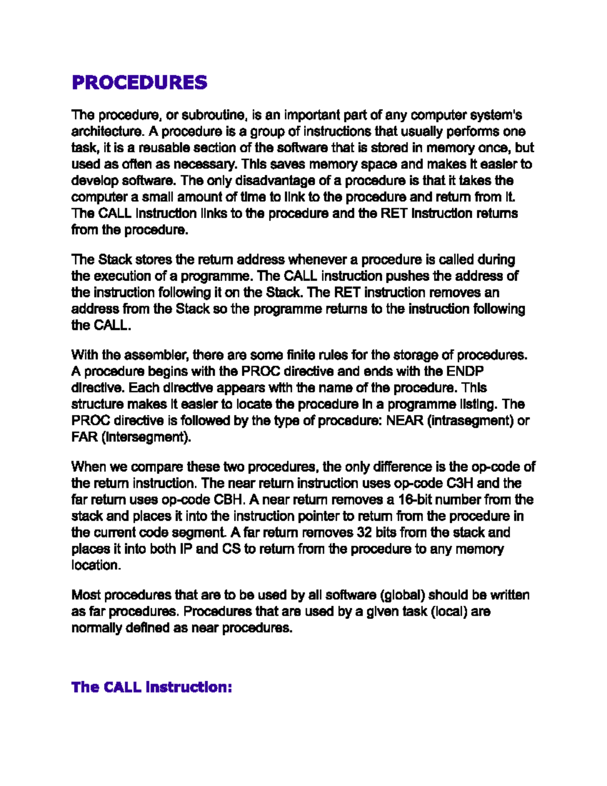 Major area - Lecture notes 1-9 - Microprocessor & Interfacing - Studocu