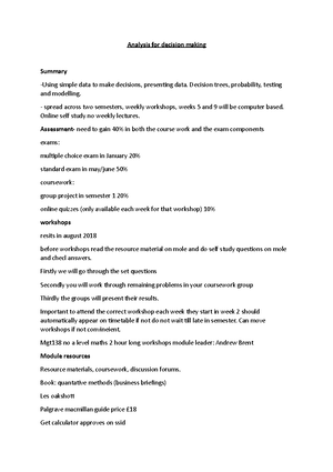 Resource Materials 1b - DATA, INFORMATION and DECISION MAKING - DATA ...