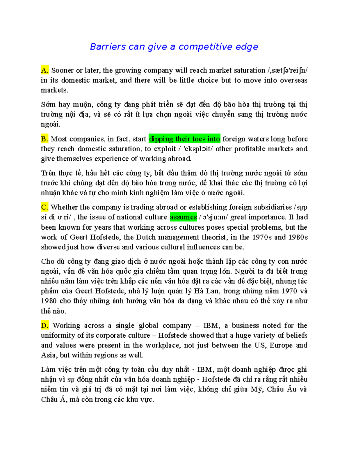 Spring Internship: Stanfield Capital'S Competitive Edge - s24mrst