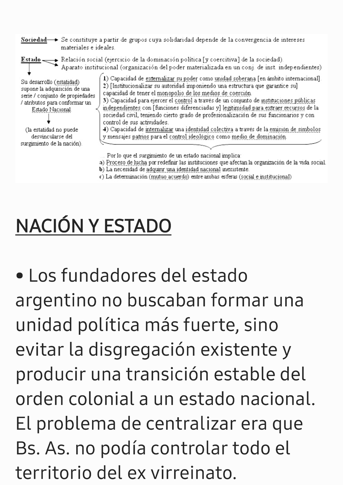 Resumen Del Estado Y La Construcción De La Sociedad Argentina (Oscar ...