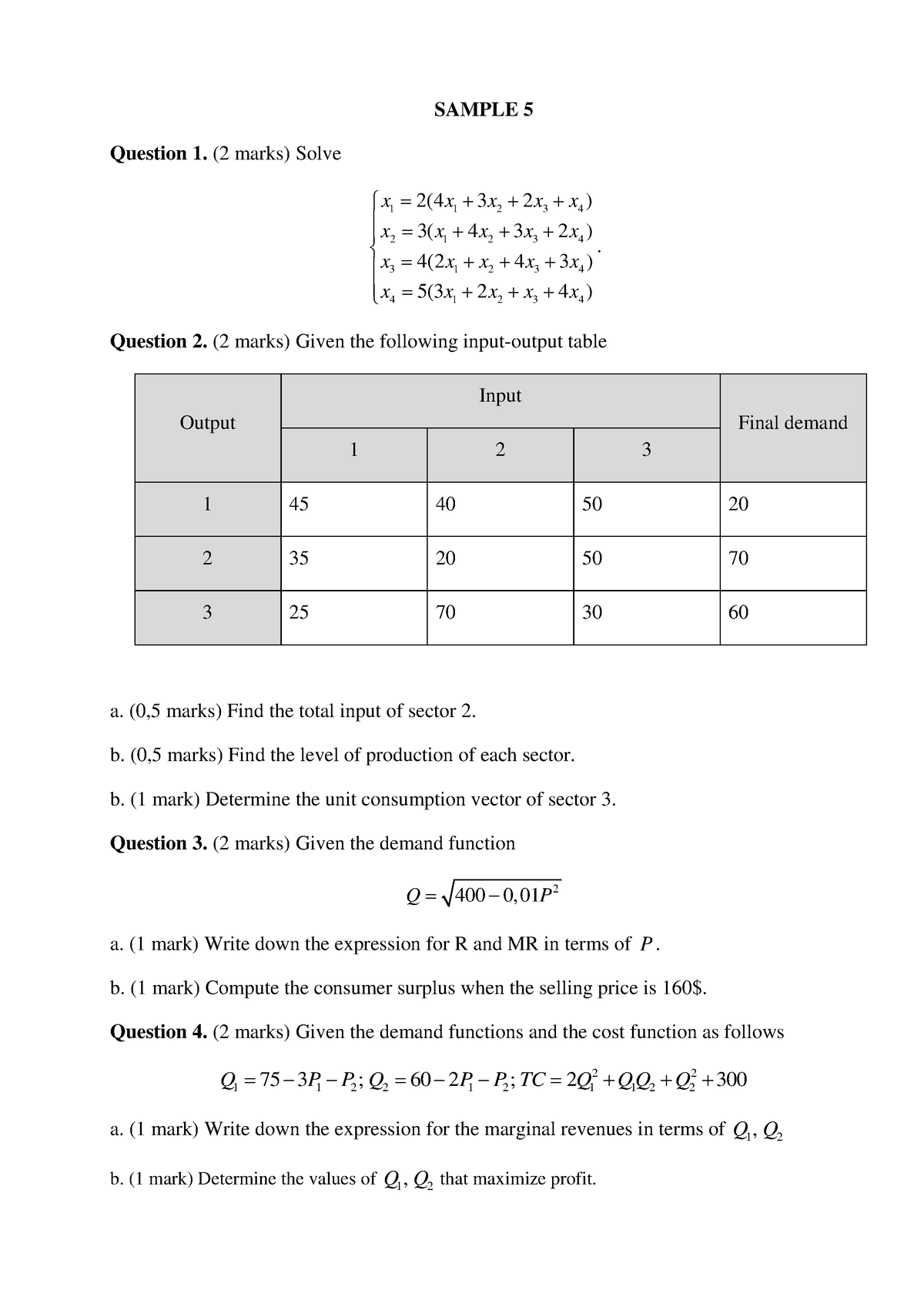 sample-exam-5-6-sample-5-question-1-2-marks-solve-1-1-2-3-4-2-1-2