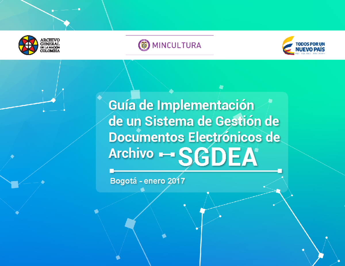 V Guia Sgdea Web Mmmmm Bogot Enero Gu A De Implementaci N De Un Sistema De Gesti N