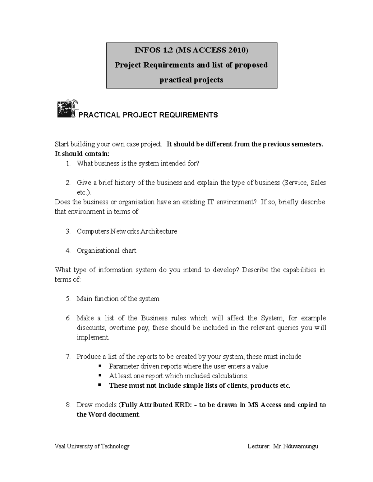 Practical+Project+Requirements+F IS+1 - PRACTICAL PROJECT REQUIREMENTS ...