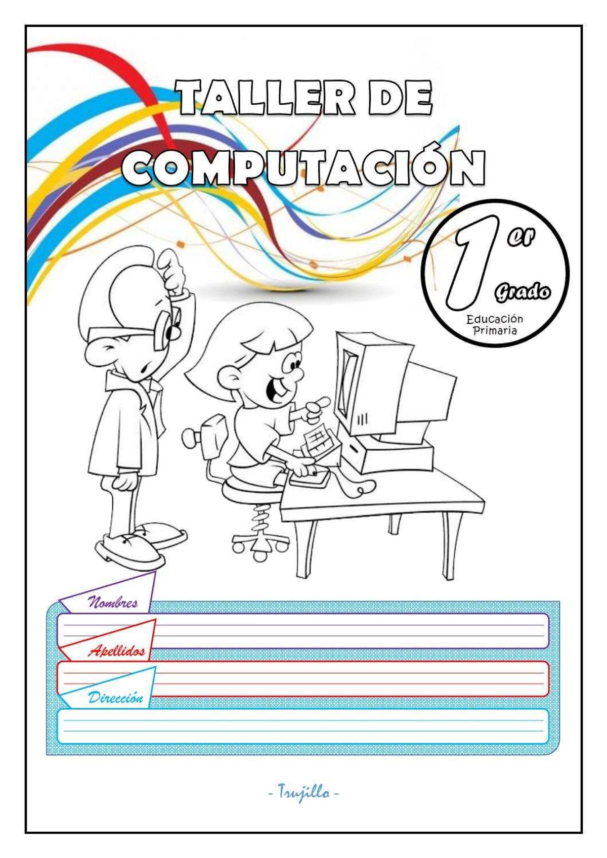 Pdf Modulo De Computacion Para Primer Grado De Primaria Compress