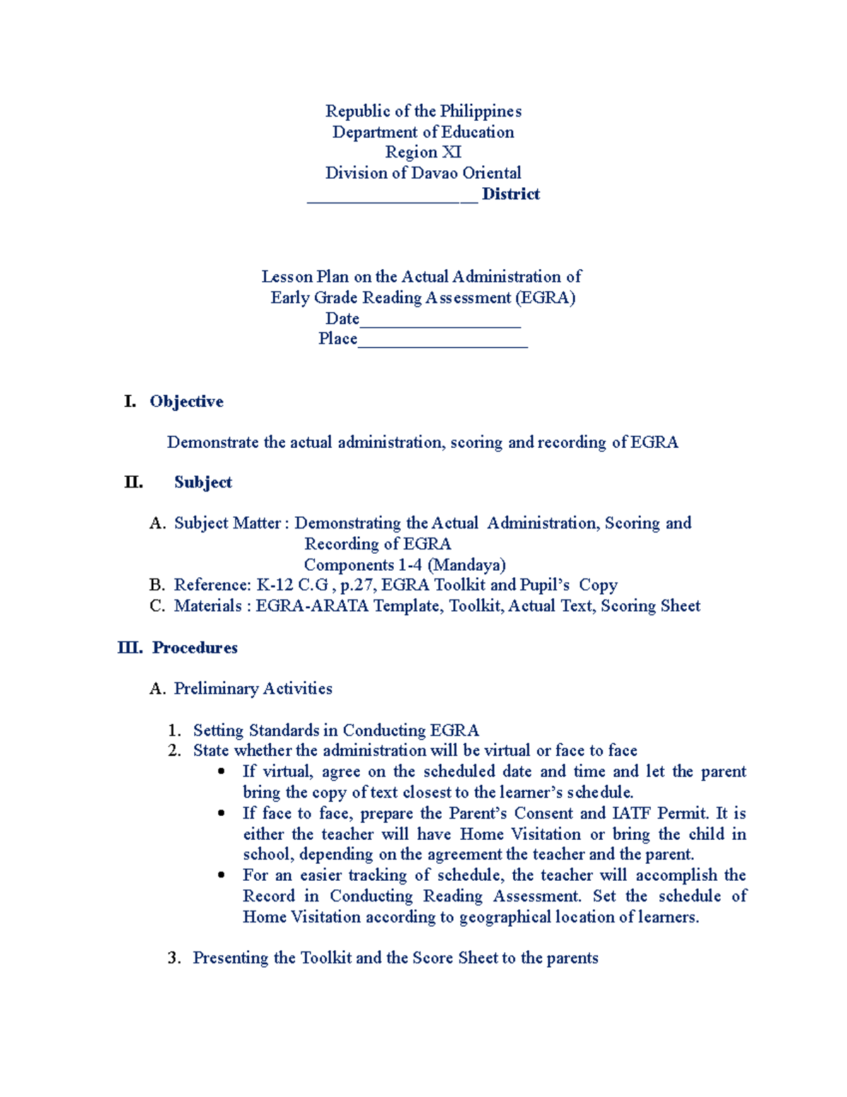 sample-lesson-plan-in-the-actual-administration-of-egra-republic-of