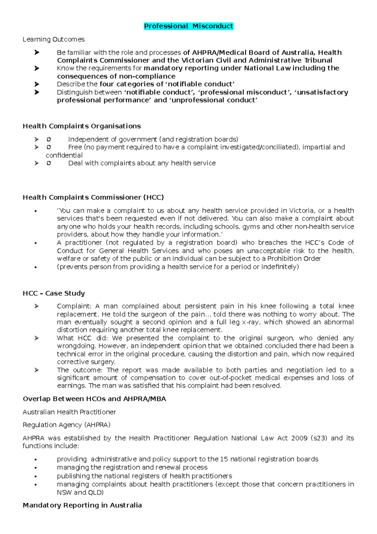 4.10 ELP Professional Misconduct Professional Misconduct Learning