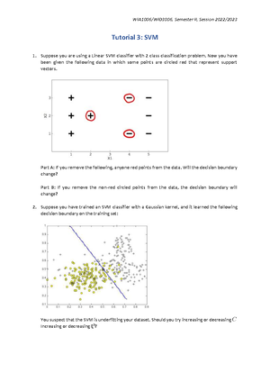Tutorial 8 Ans 1 - Tutorial 8 : Decision Tree What is ID3 and how it ...