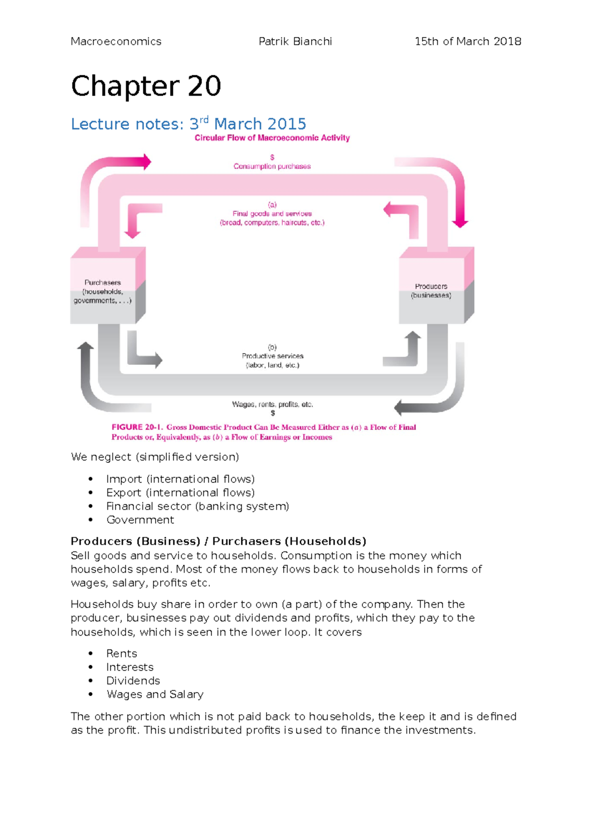 Chapter 20 and 27 part A - Good Assistance - Chapter 20 Lecture notes ...