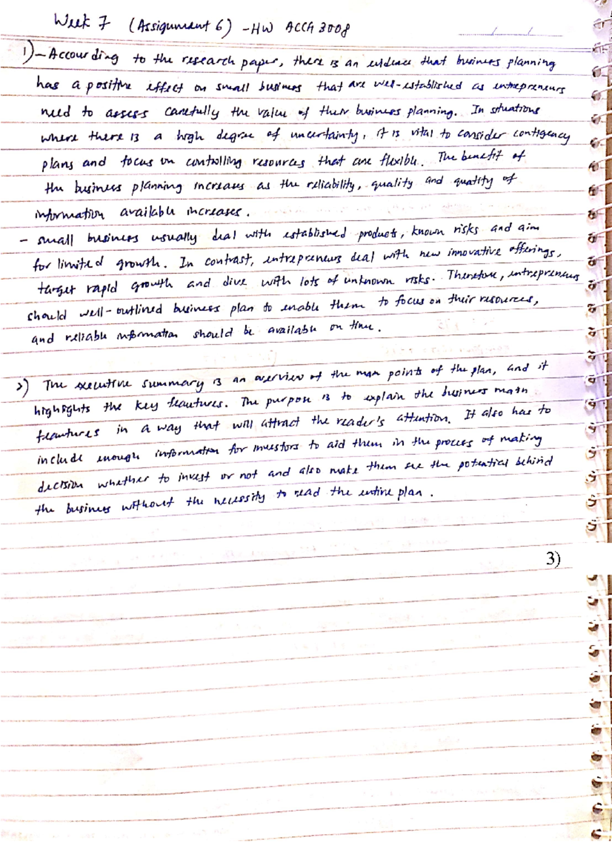Final Submission WEEK 7 ACCG 3008 HW - ACCG - 3) Scanned with - Studocu