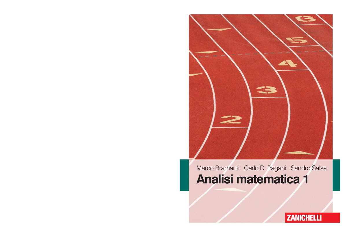 Analisi Matematica 1 - Pagani Carlo D.; Salsa Sandro