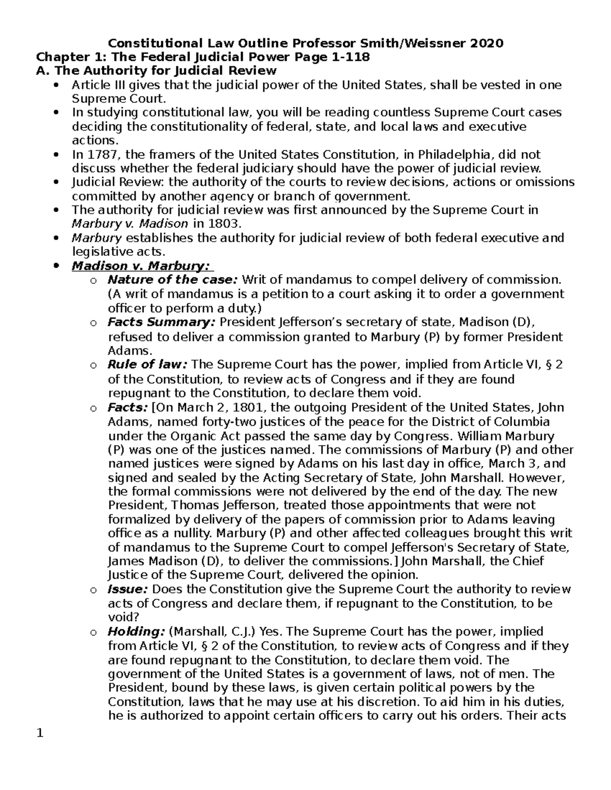 con law essay approach