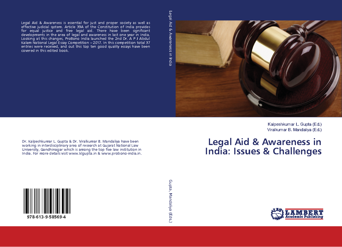 research paper on free legal aid in india