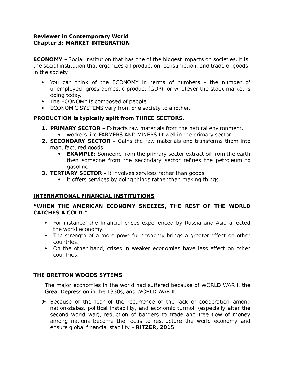 unit-iii-market-integration-unit-iii-market-integration-overview