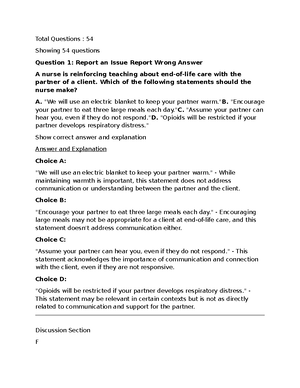 MH Exam 2 study guide - Mental Health Exam 2 A nurse working in an ...