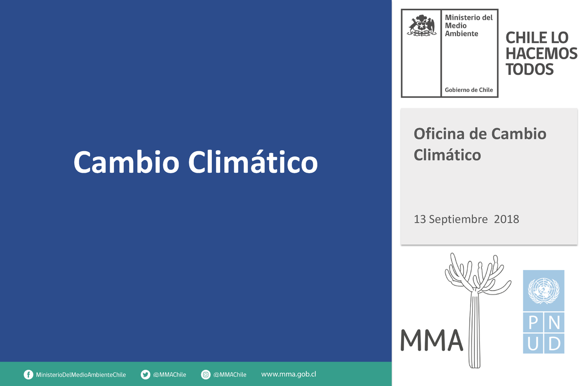 Cambio Climatico Introduccion Region Arica Cambio Climtico Oficina De Cambio Climtico