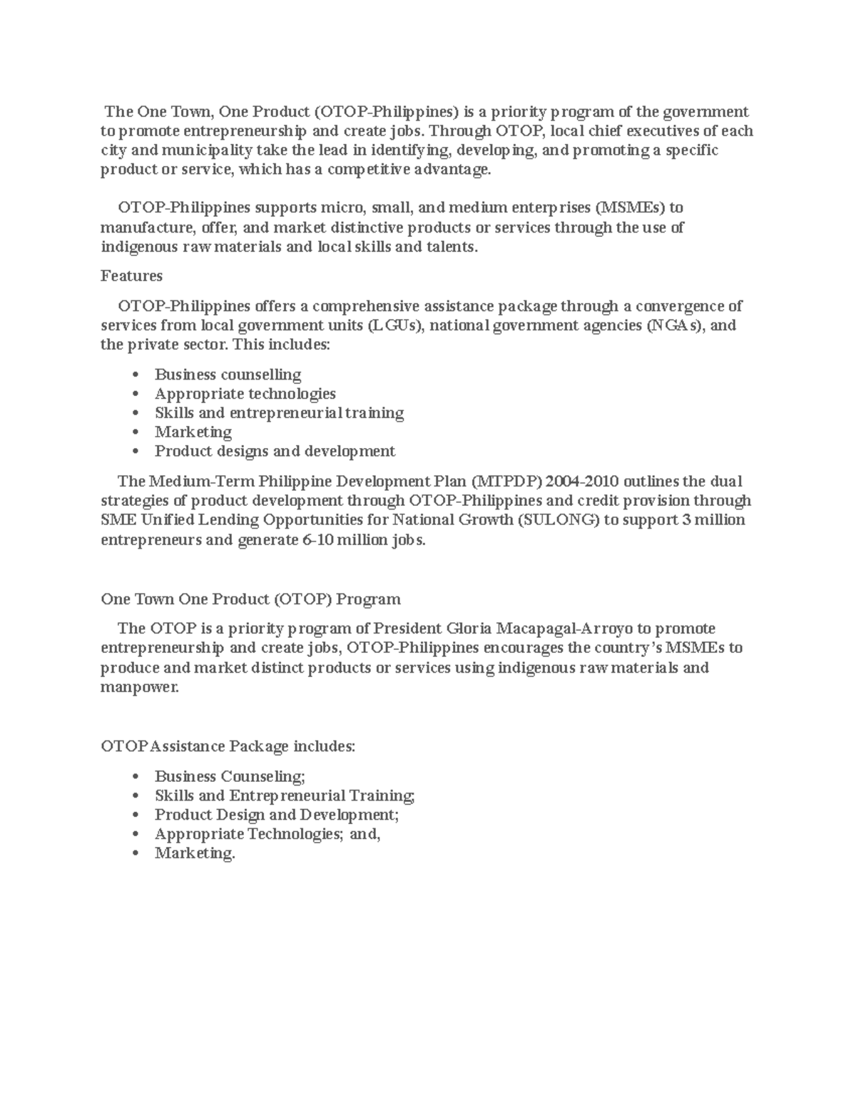 OTOP - This is a compilation of reviewer for Licensure Examination for ...