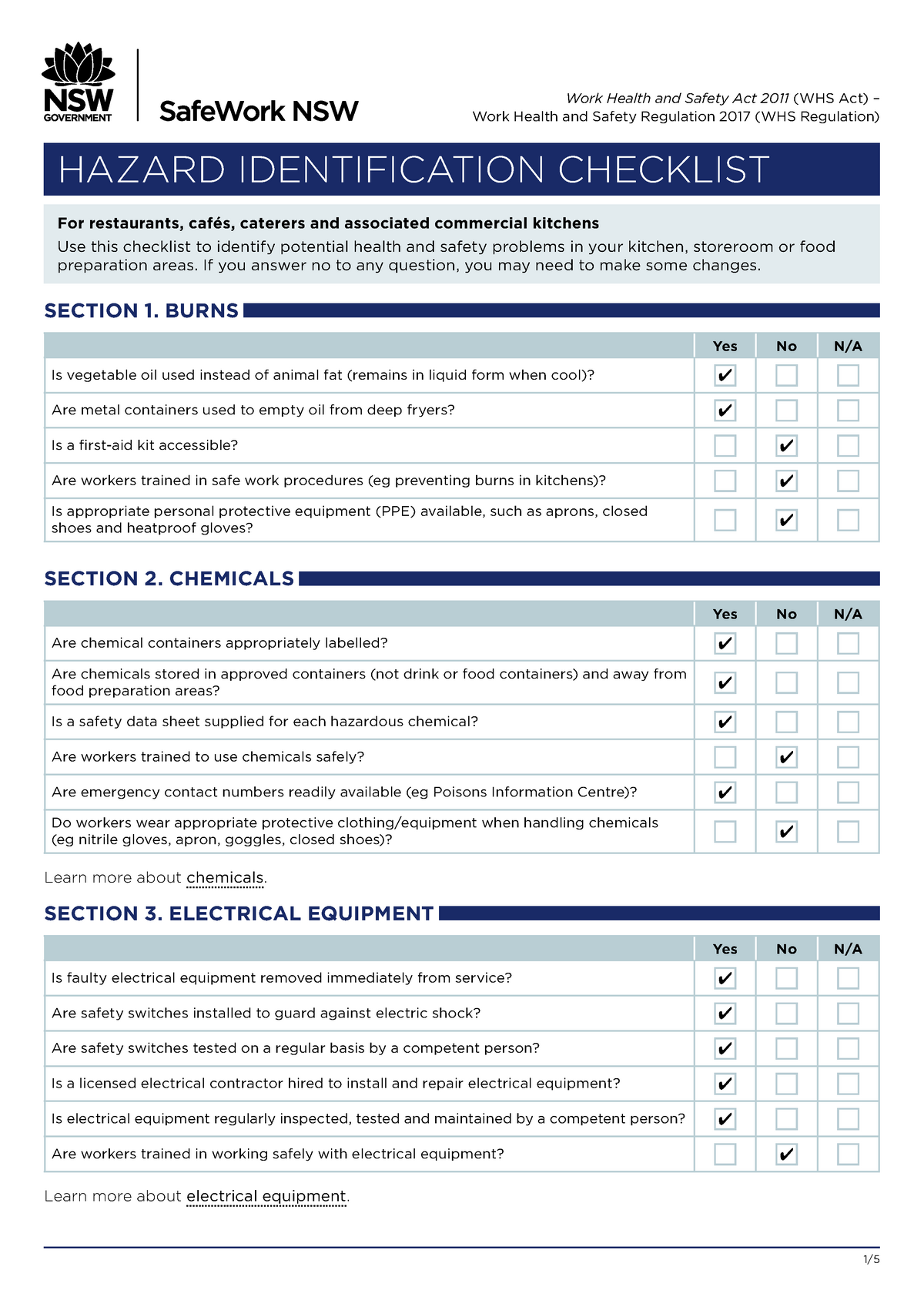 parta-hazard-checklist-2-work-health-and-safety-act-2011-whs-act