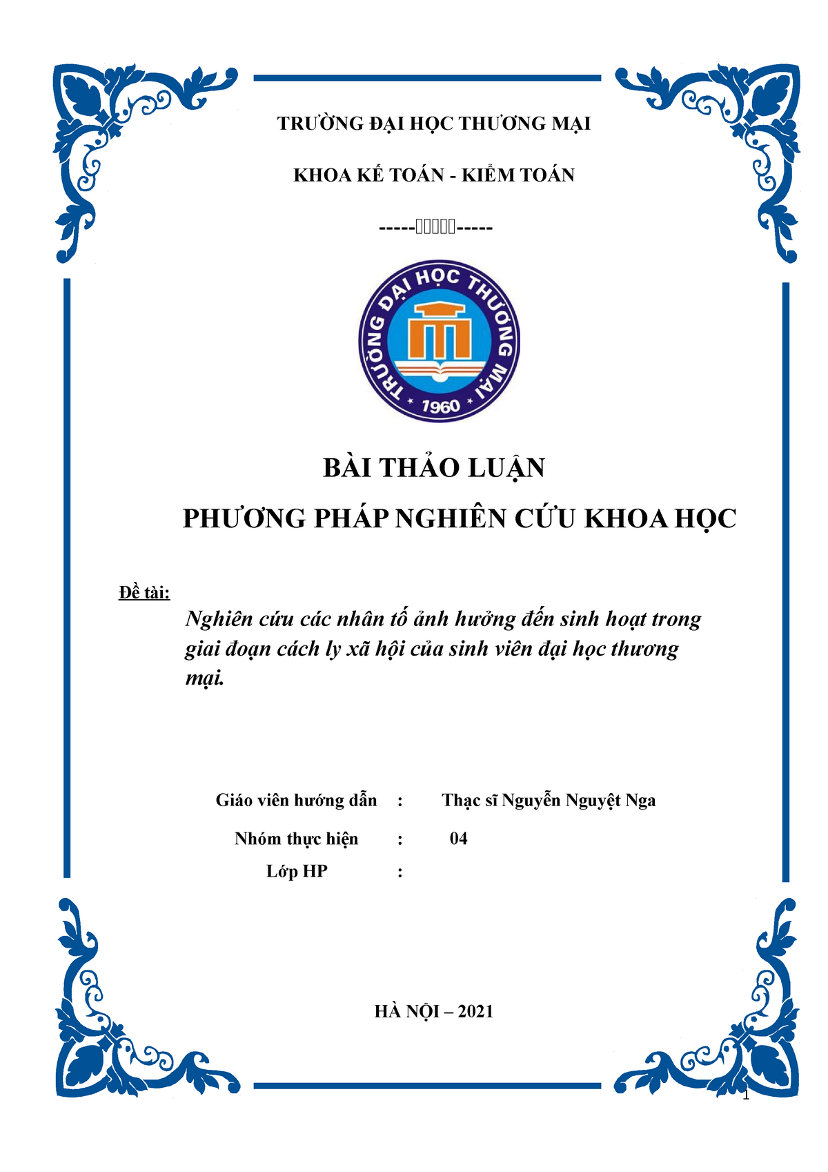 Phân loại và bài tiểu luận phương pháp nghiên cứu khoa học trên nền tảng khoa học