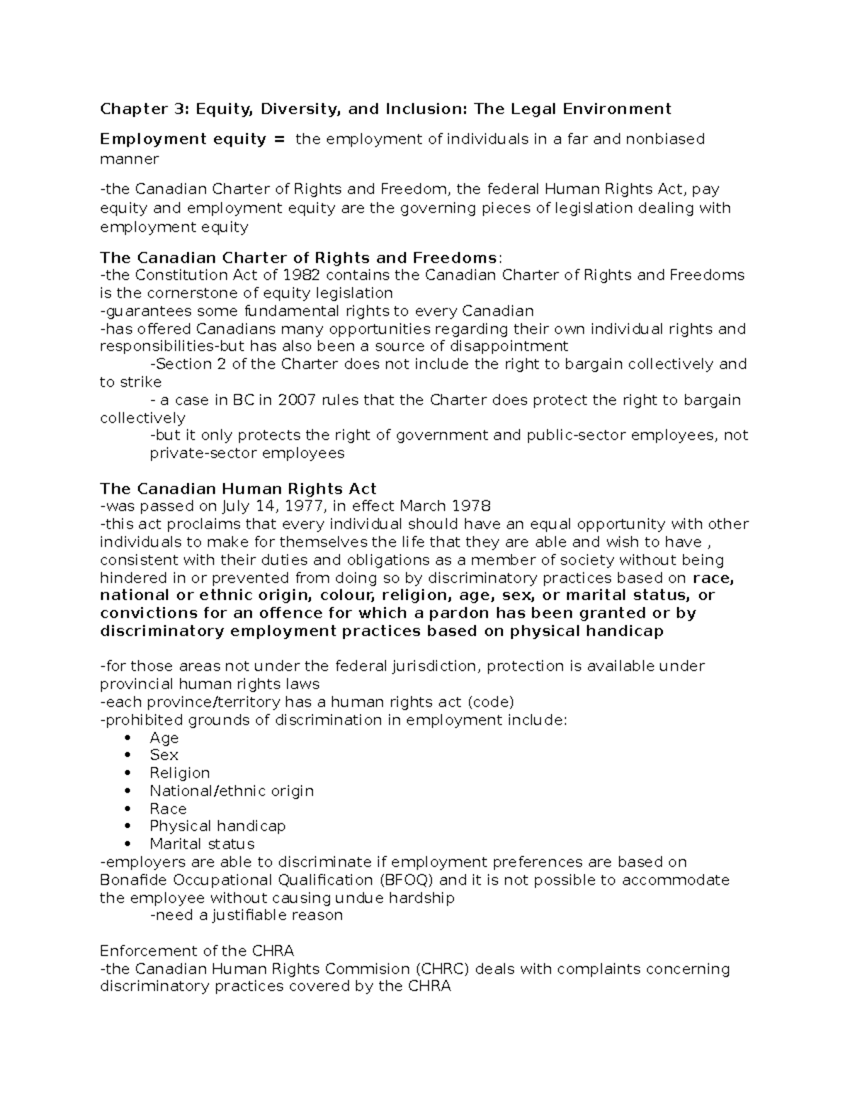 Chapter 3 Diversity and Inclusion - Chapter 3: Equity, Diversity, and ...