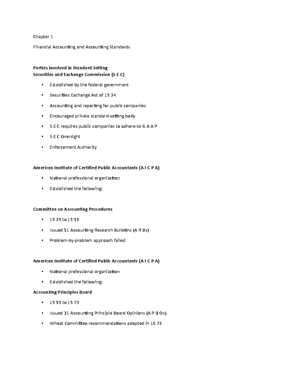Chapter 1 Lecture Notes 3 - Chapter 1 Financial Accounting and ...