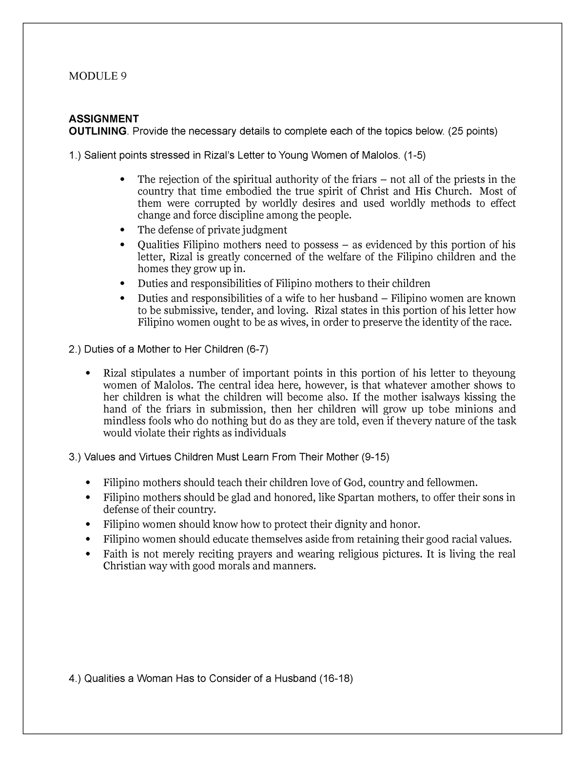 module 9 ellipses assignment