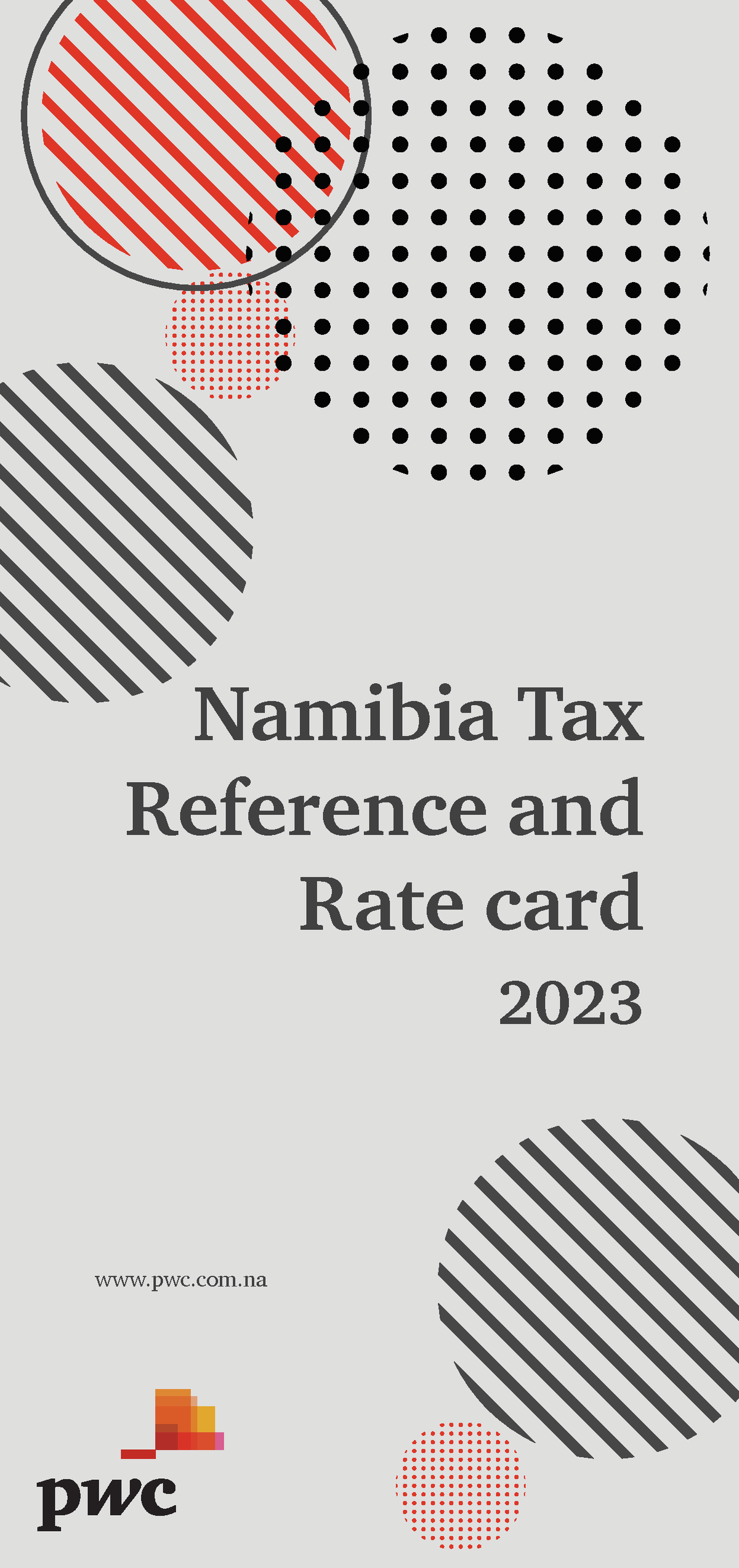 Namibia tax reference and rate card 2023 Namibia Tax Reference and