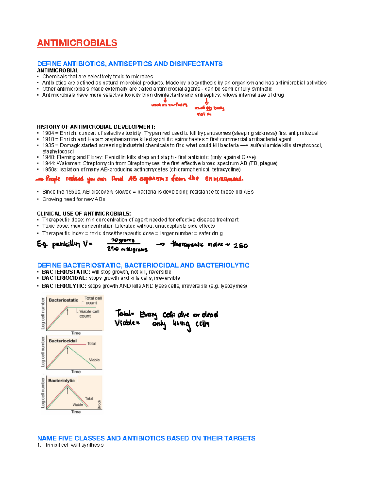 Antimicrobials ANTIMICROBIALS DEFINE ANTIBIOTICS, ANTISEPTICS AND
