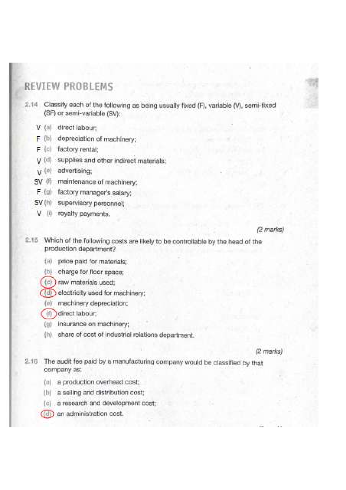 Cost Accounting And Reporting (Chapter 2) - Accountancy - Studocu