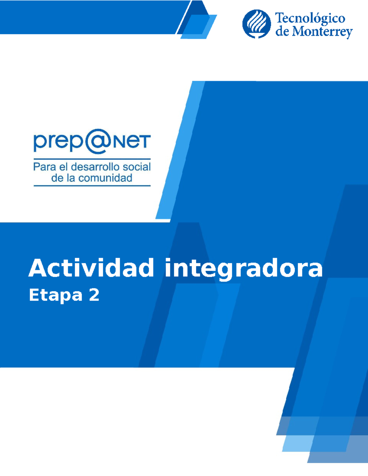 B2-s2-fase2 - Necesito Ayuda - Actividad Integradora Etapa 2 ACTIVIDAD ...