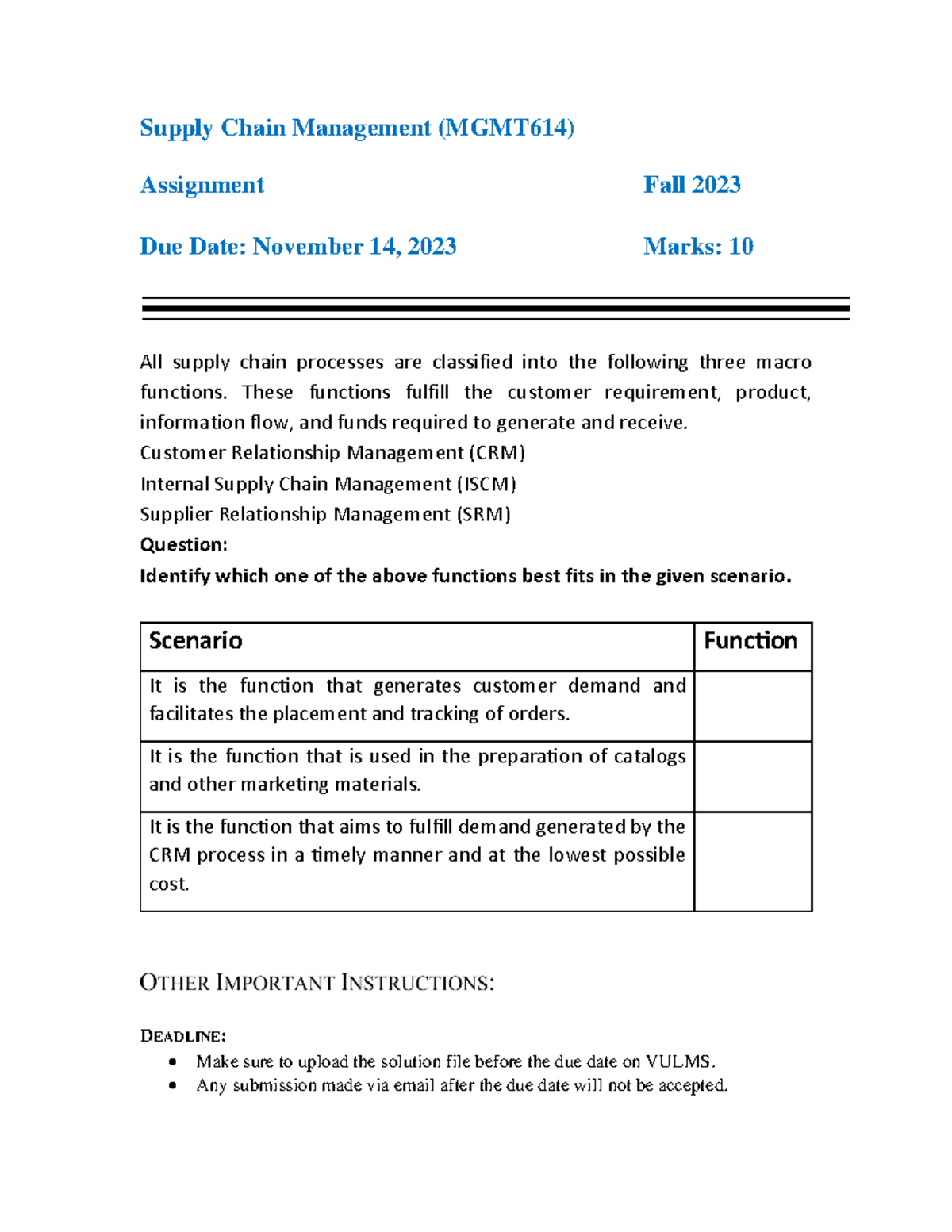 mgt211 assignment 1 2023