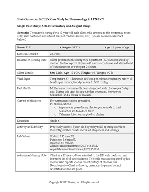 ATI Pharmacology Made Easy 4.0 the hematologic system - A nurse is