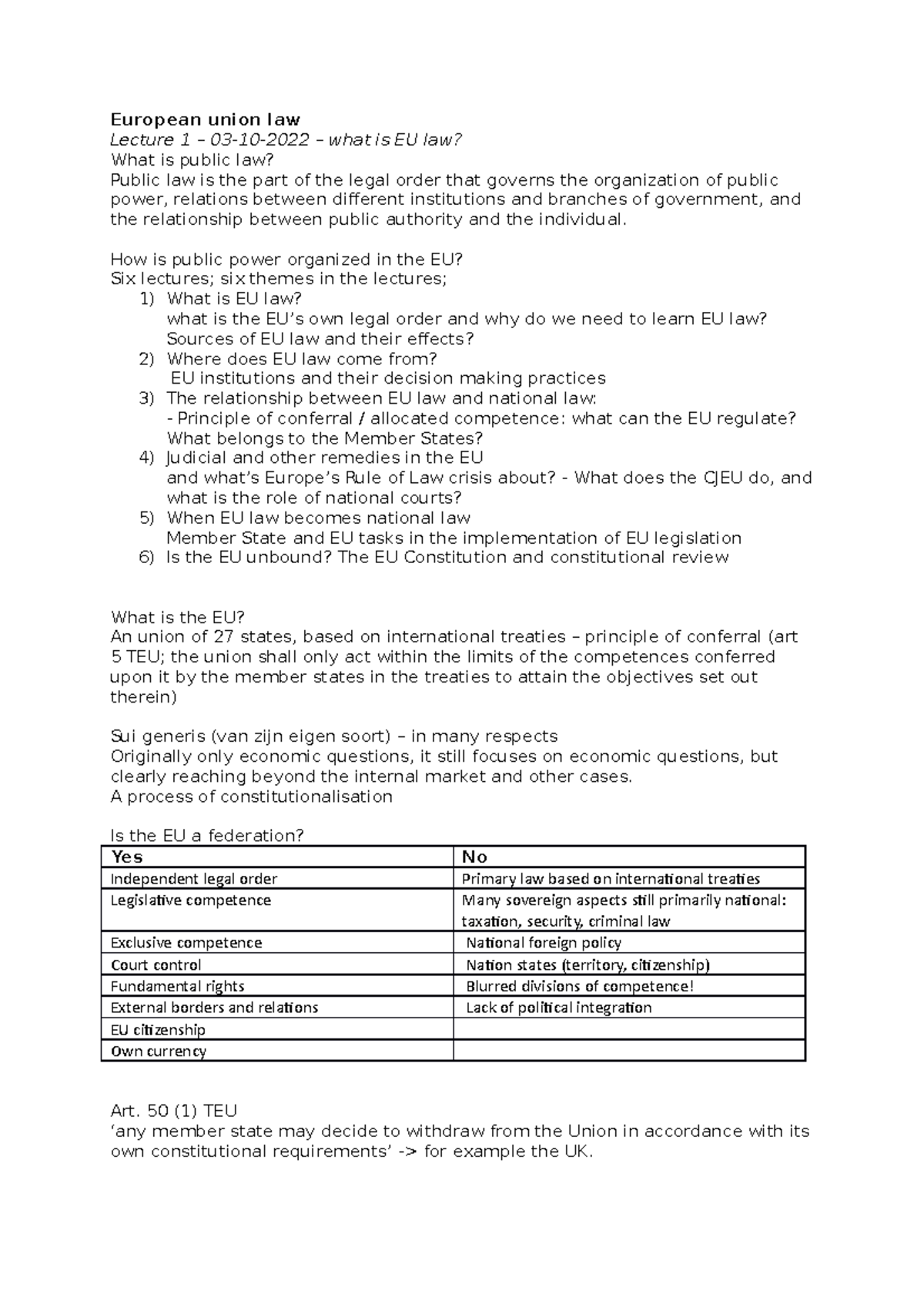 european-law-notes-european-union-law-lecture-1-03-10-2022-what