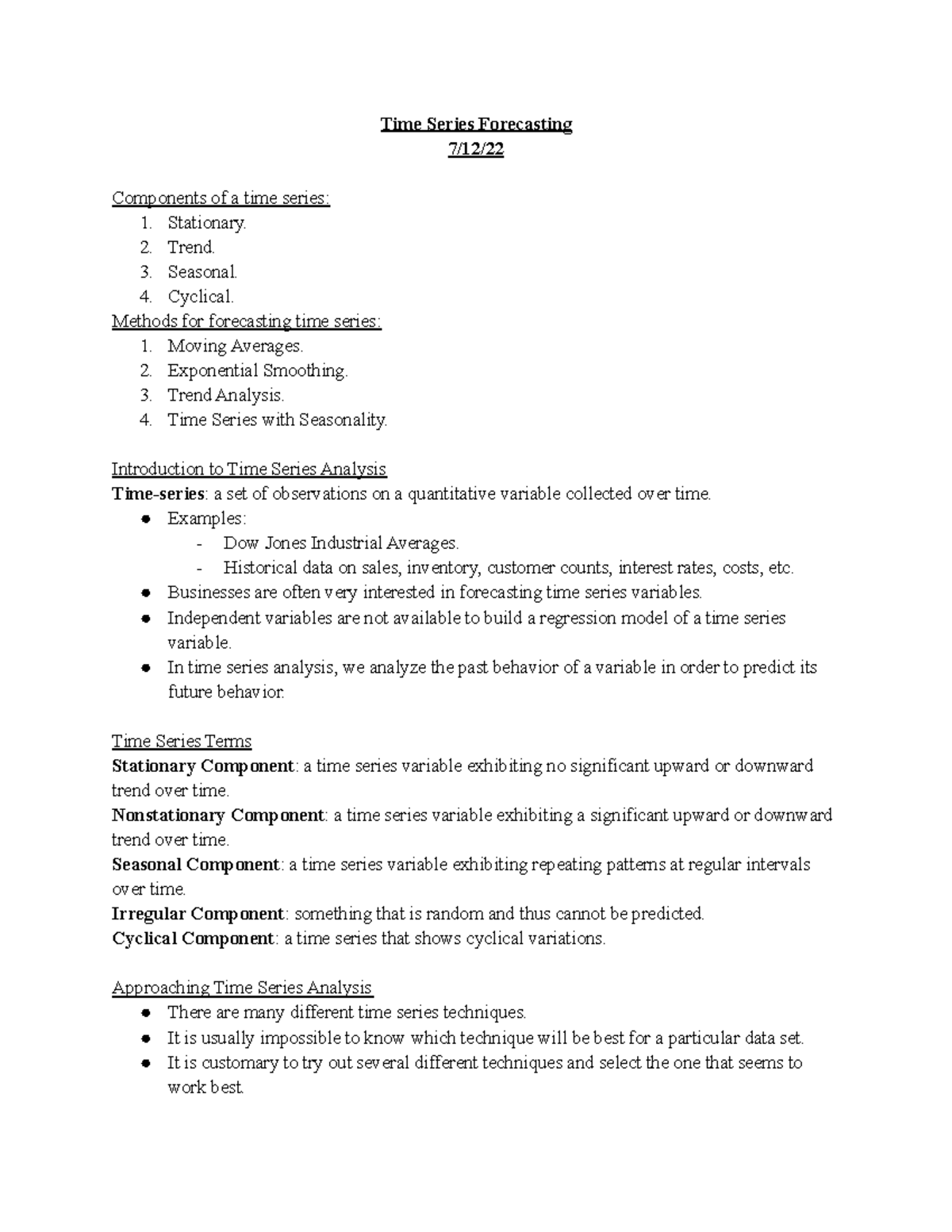 time-series-forecasting-notes-time-series-forecasting-7-12