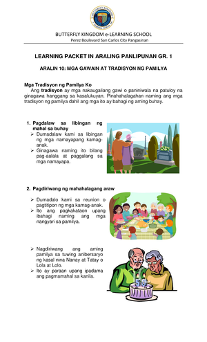 CESC Module Quarter 2 - 12 COMMUNITY ENGAGEMENT, SOLIDARITY AND ...