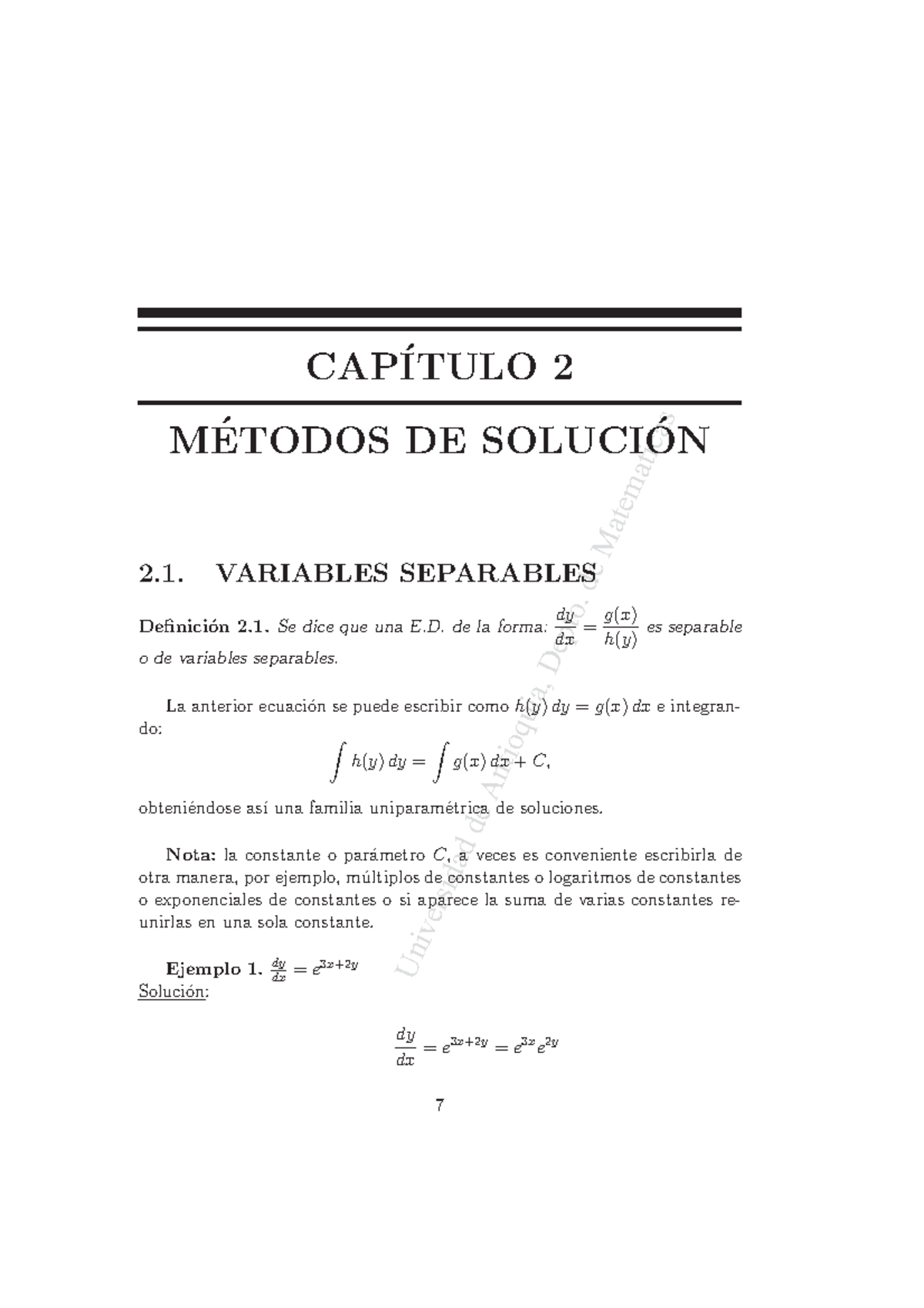 Aplicaciones Y Modelos De Ecuaciones Diferenciales - CAP ́ITULO 2 ...