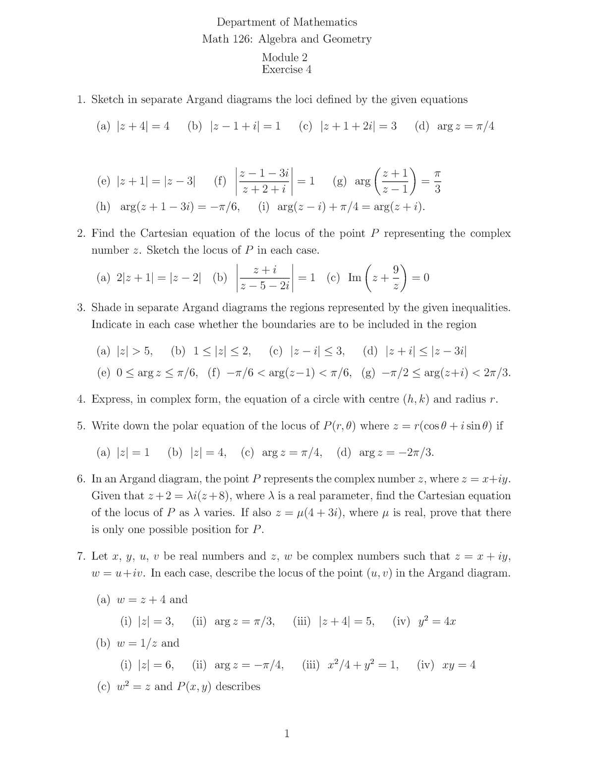 math-126-exercise-4-2021-department-of-mathematics-math-126-algebra