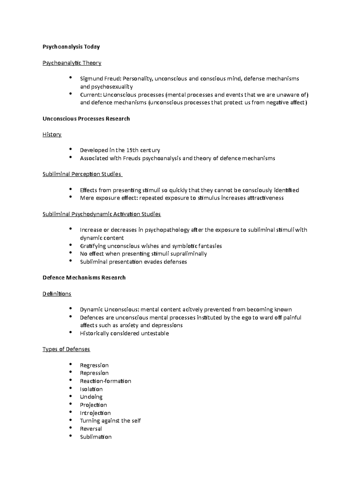 Psychoanalysis - Psycho - Psychoanalysis Today Psychoanalytic Theory ...