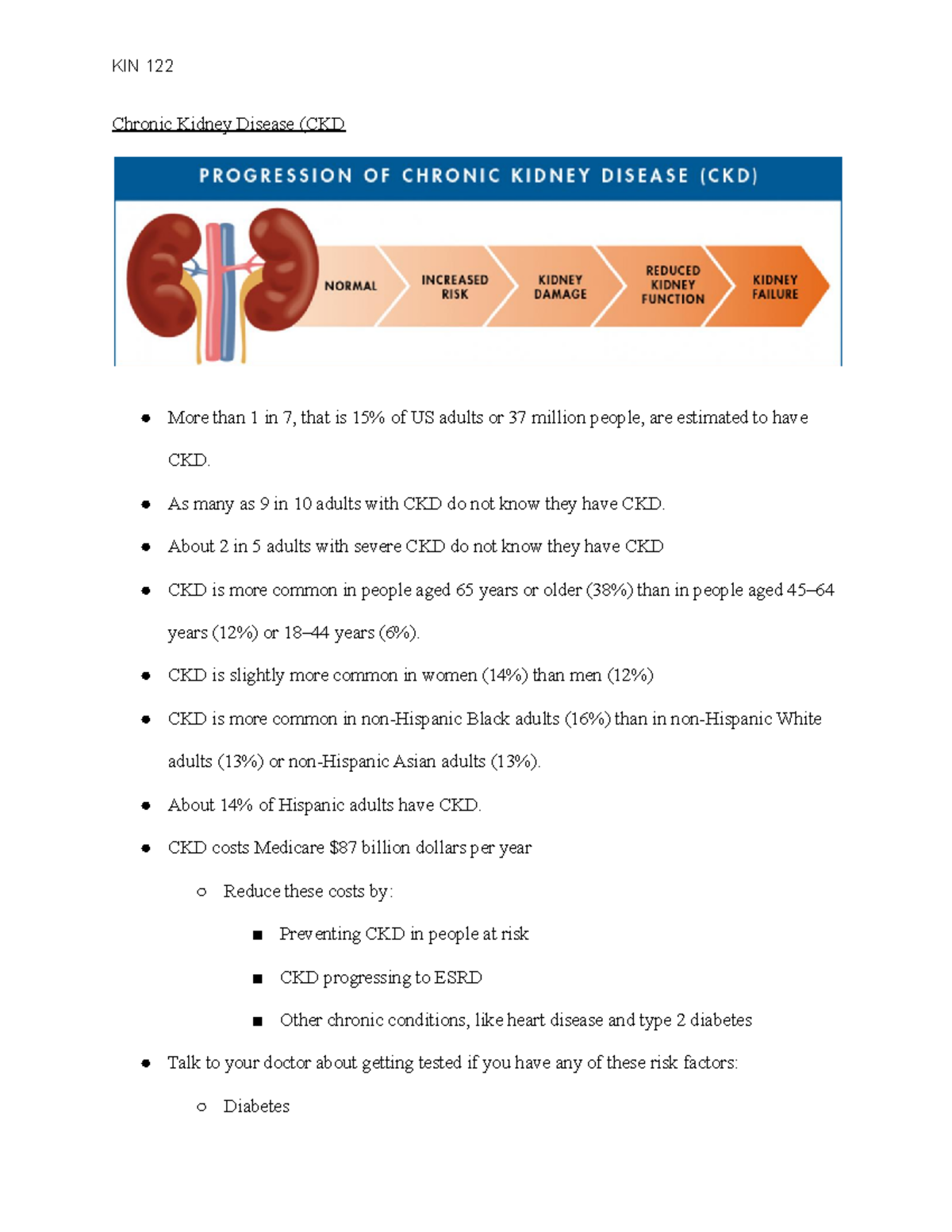Chronic Kidney Disease (CKD) - As many as 9 in 10 adults with CKD do ...