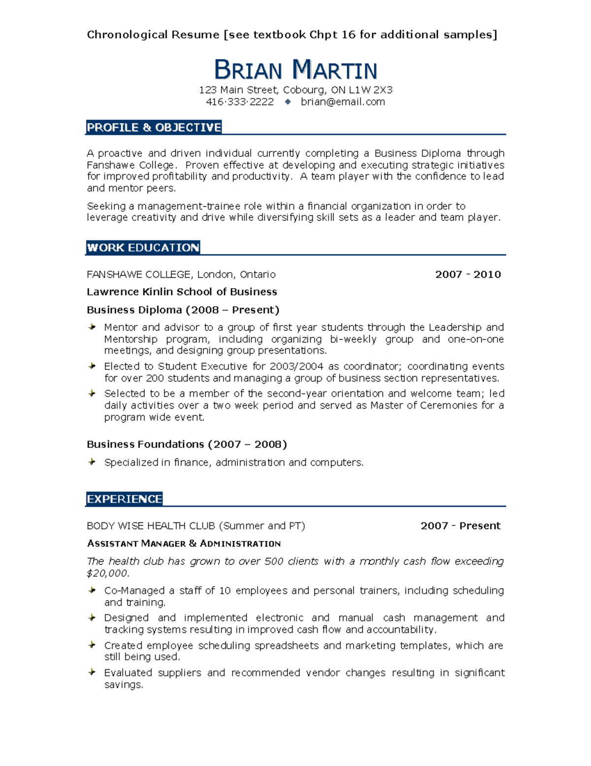 Additional Resume Samples Chronological - Thumb 1200 1553 