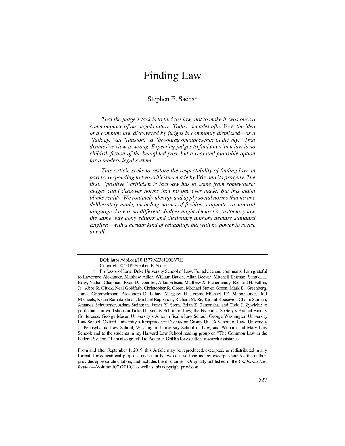 finding-law-527-finding-law-stephen-e-sachs-that-the-judge-s-task