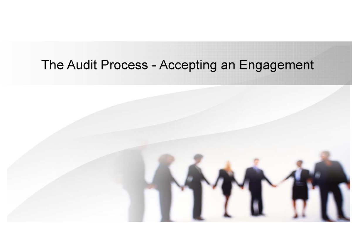 process assignment in ion for e1 for engagement auditors