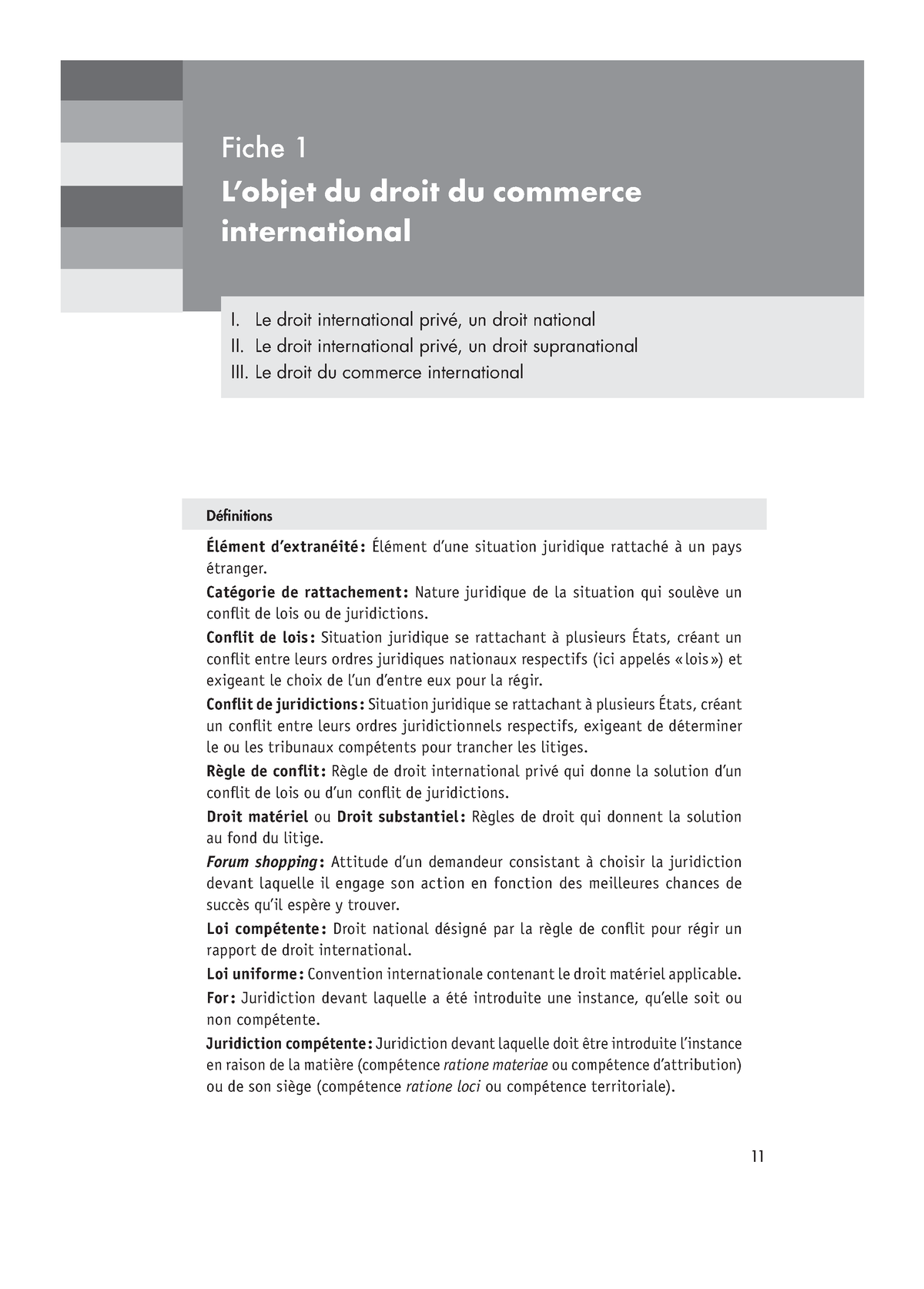 dissertation droit du commerce international