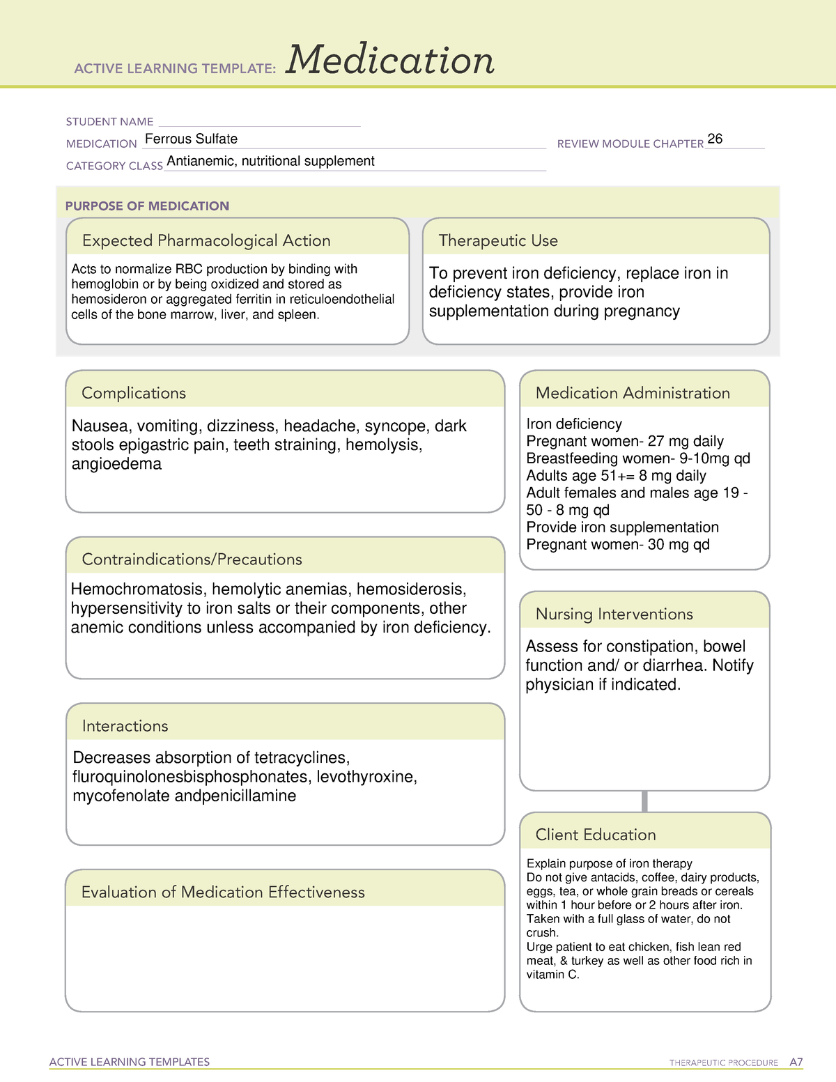ferrous-sulfate-medication-template-active-learning-templates-therapeutic-procedure-a