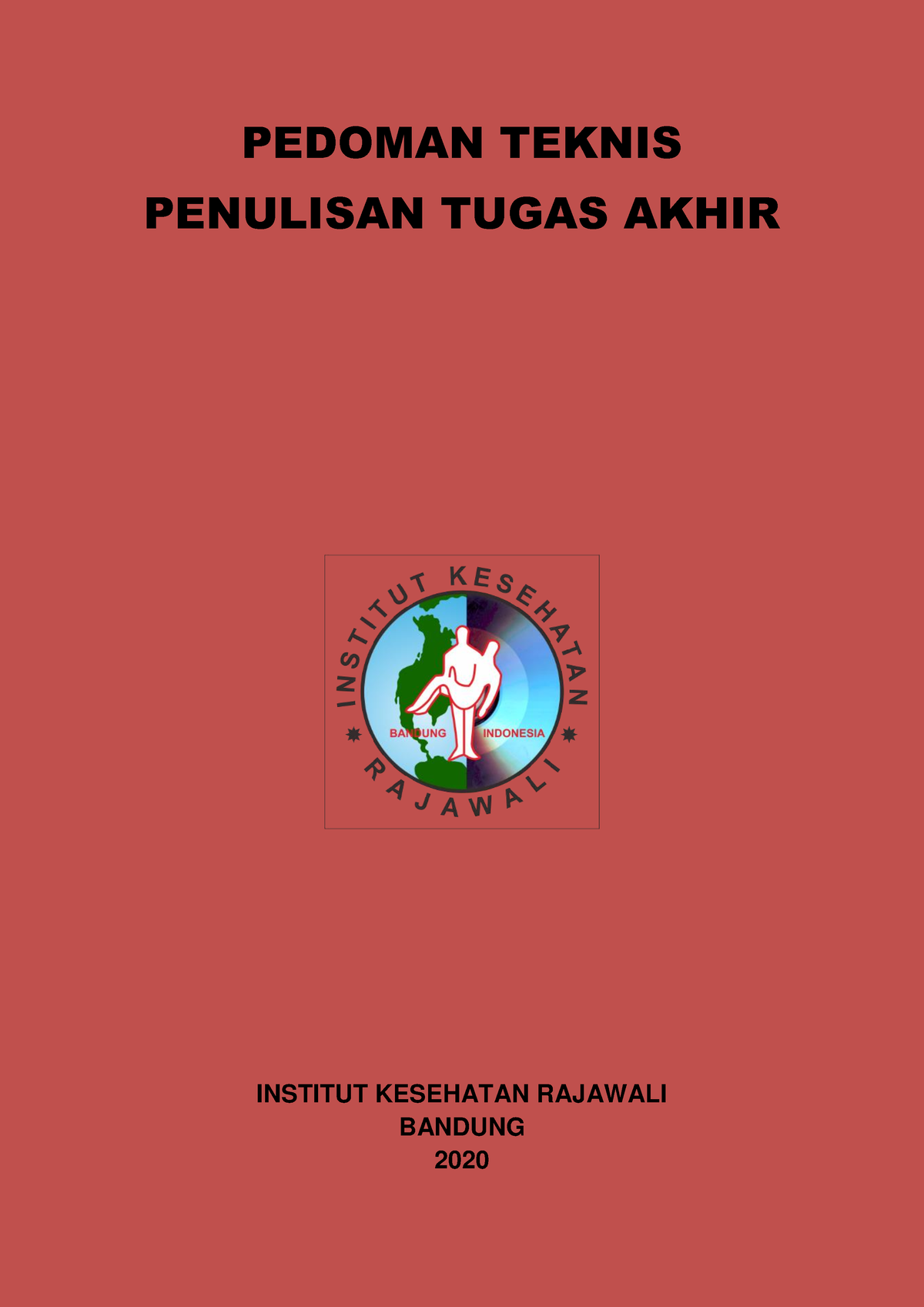 2021. Pedoman Teknis Penulisan Tugas Akhir 2020 - PEDOMAN TEKNIS ...