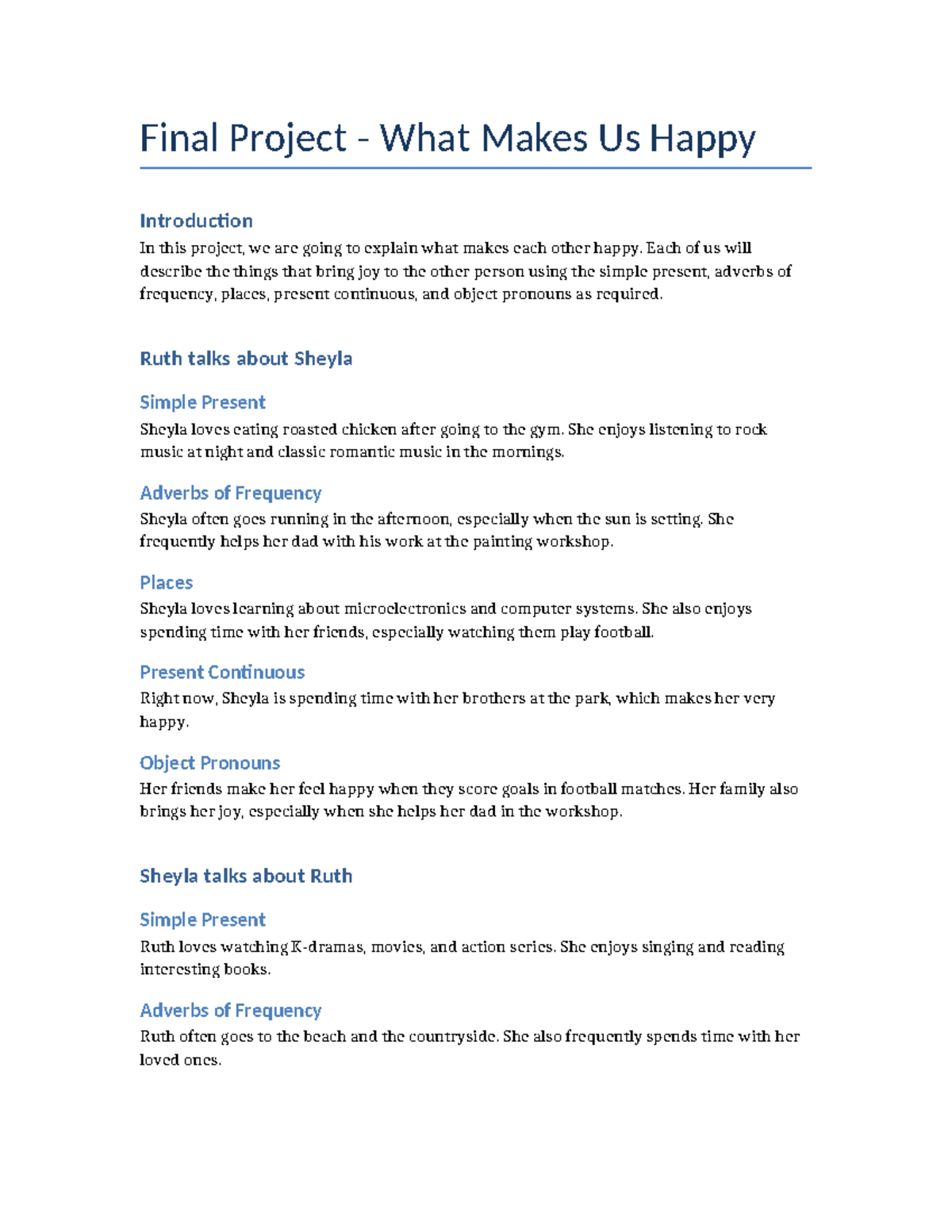 Oral Final Project - holakaa - Final Project - What Makes Us Happy ...